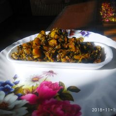 A picture of Traditional methi bhaaji.