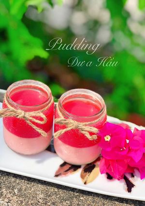Hình của món Pudding Dưa Hấu 🍉.