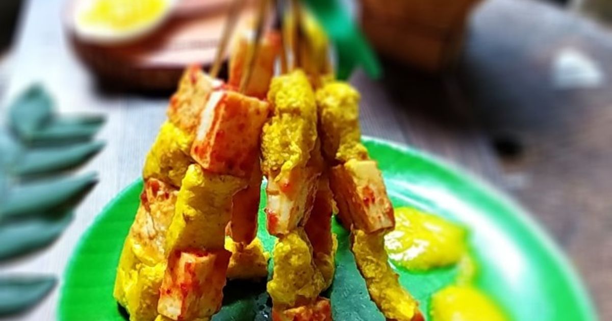 Sate Padang Telur Harum Daun Kari
