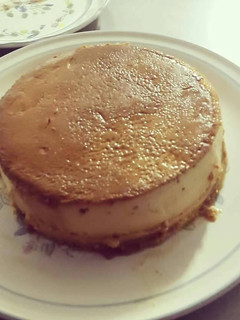 Una foto de Flan