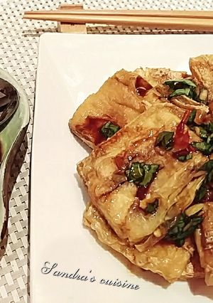 香酥豆皮 的食譜成品照片
