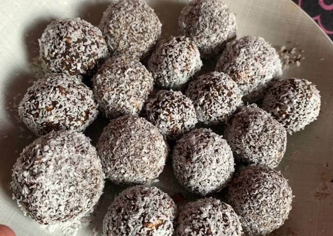 Trufas con galleta María? Receta de Jhuliana Artigas- Cookpad