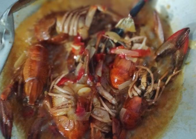 Lobster tawar asam manis, simple �中