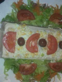 Una foto de Pastel frío de atún