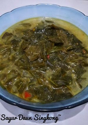 Foto resep Sayur daun singkong