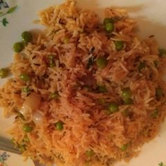 A picture of Peas pulao.
