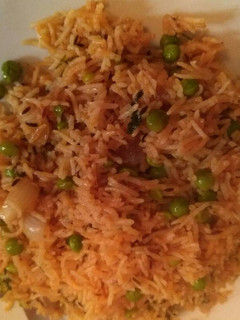 A picture of Peas pulao.