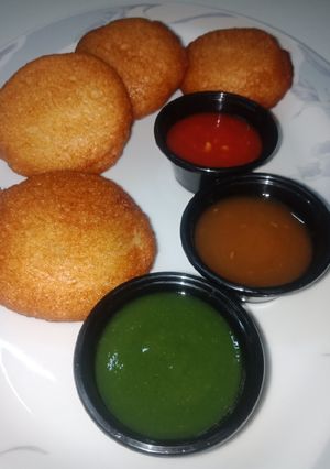 A picture of Bread kachori.