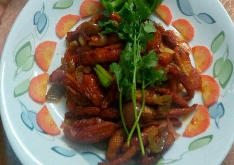 Recipe of Ultimate Crispy and crunchy baby corn
