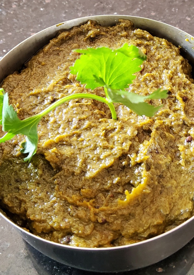 கொத்தமல்லி தொக்கு செய்முறை முக்கிய புகைப்படம்