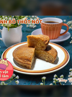 Hình của món Bánh bò thốt nốt nướng.