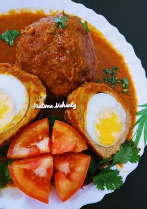 A picture of Nargisi Kofta.
