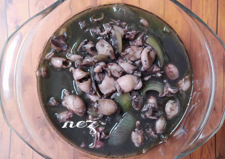 Resep: Baby Cumi Hitam Anti Gagal