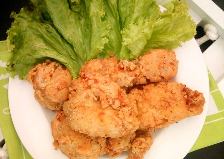 Cara Membuat Chicken Karaage yang Bikin Ngiler