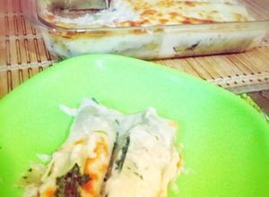 صورة لوصفة باستا السبانخ - Spinachi cannelloni