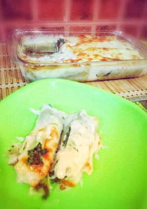صورة لوصفة باستا السبانخ - Spinachi cannelloni