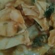Capeletis de acelga con tapas de empanada