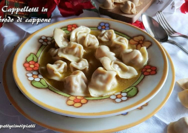 Cappelletti in brodo di cappone