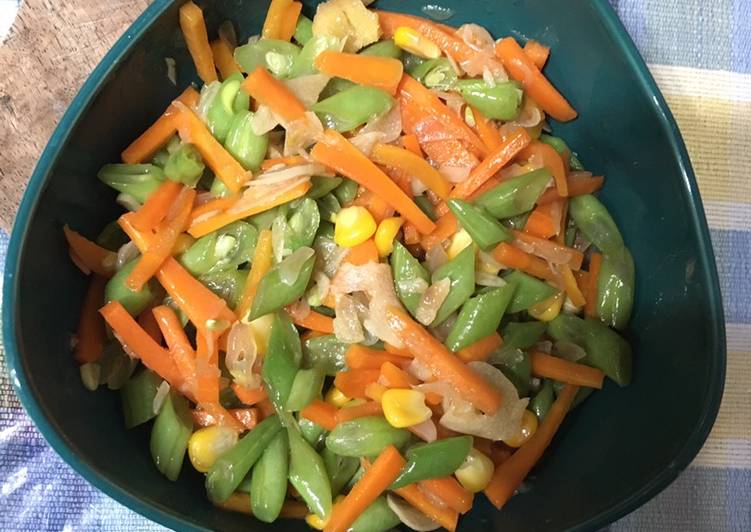 Resep Tumis Wortel Buncis Jagung Manis yang praktis