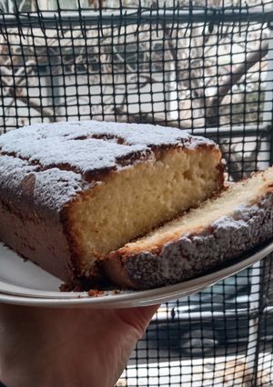 Una foto de Budín de limón