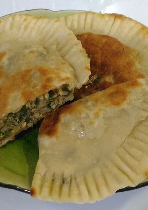 韭菜盒子 的食譜成品照片