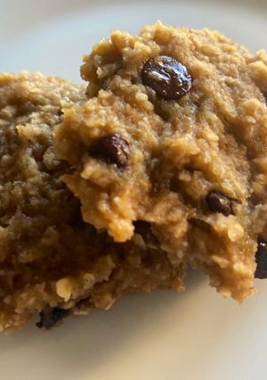 Una foto de Galletas de avena y plátano