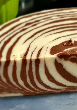 Foto resep Puding Zebra