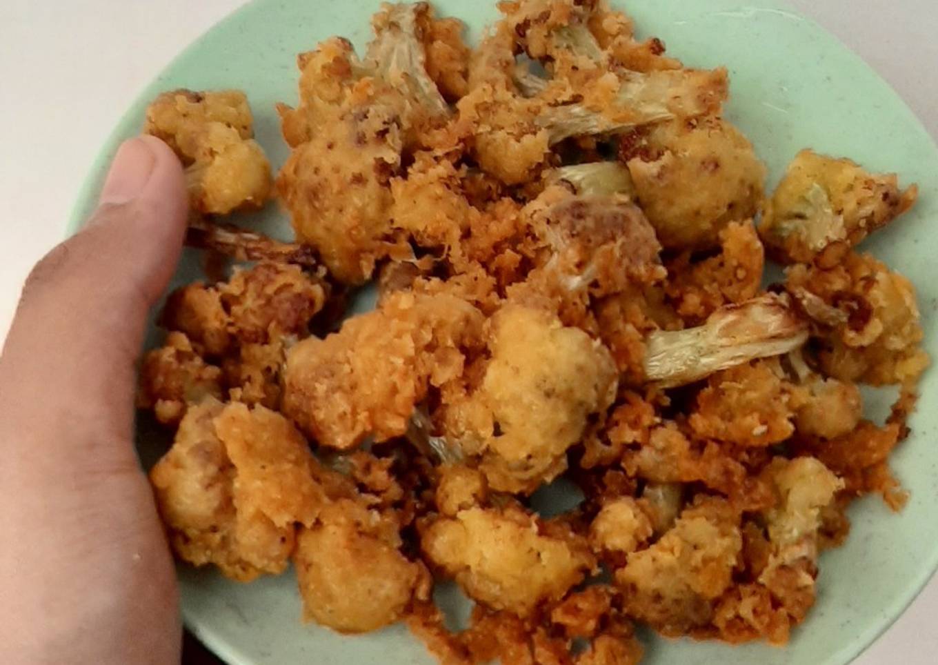 Kembang Kol Goreng Tepung