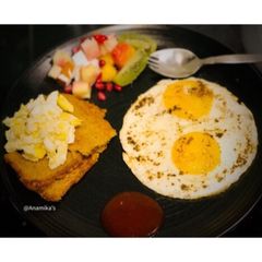 A picture of Sunny Side Up: Breakfast Platter for the Kids.