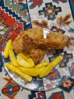 عکسی از دستور کنتاکی مرغ
