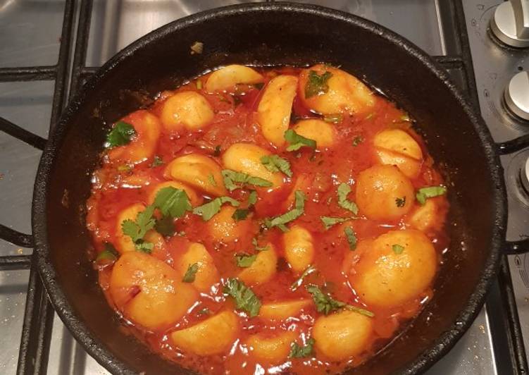 New potato curry
