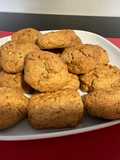 Galletas de pistachos sin gluten (también versión vegana)
