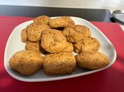 Una foto de galletas eritritol
