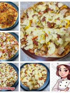 صورة لوصفة بيتسا بخبز الطابون