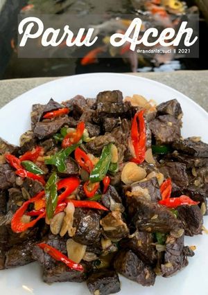 Foto resep Paru Aceh