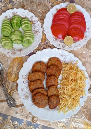 عکسی از دستور کوکو سنگدان مرغ