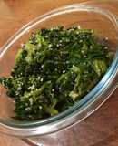 Ensalada de espinaca y cuscús
