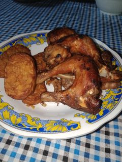 Foto resep Ayam dan tempe bacem