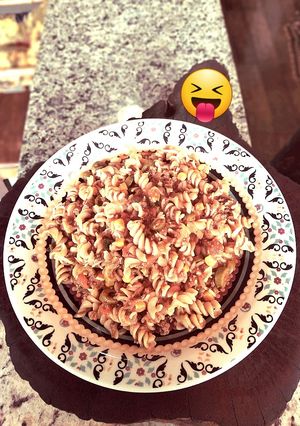 Foto de Macarrao com carne moída