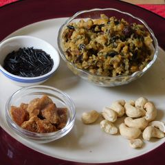 WILD RICE SAKKARAI PONGAL (RICE PUDDING) A picture of WILD RICE SAKKARAI PONGAL (RICE PUDDING).