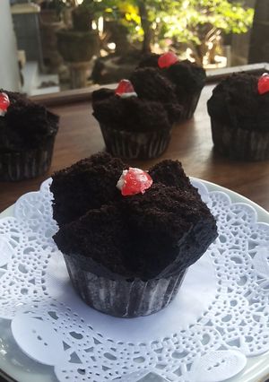 Foto resep Bolkus Coklat Mekar no mixer