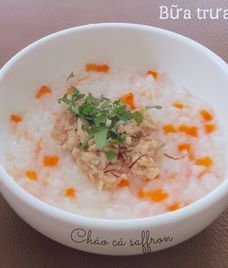 cháo cá basa cho bé