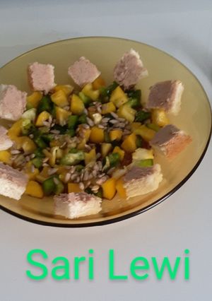 Foto principal de Ensalada fría y veraniega (8 ingredientes)