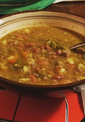 A picture of My Spin (Arellano Spin) on Hatch Green Chili (Colorado Native).