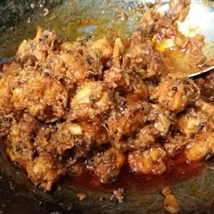 A picture of Prawns Pickle.