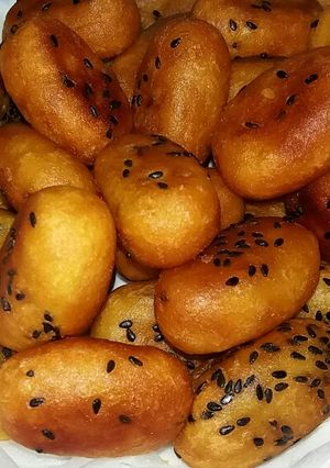 Hình của món Khoai lang kén.