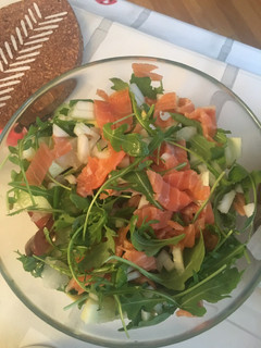 Una foto de Ensalada de ahumados