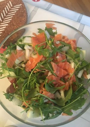 Una foto de Ensalada de ahumados