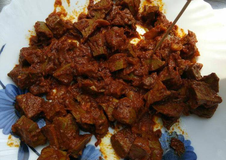 Simple Way to Prepare Homemade Fried Masala Mutton