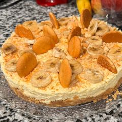 A picture of No Bake Banana Pudding Cheesecake.